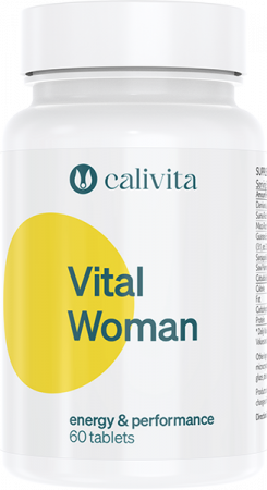 Pentru femei - Vital Woman, CaliVita, supliment alimentar conceput pentru vitalitate feminina (60 tablete)