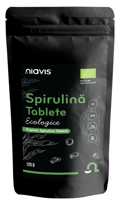 Spirulina Tablete Ecologice/BIO  125g [2]