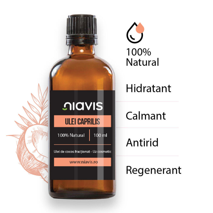 Ulei Caprilis (Ulei de Cocos Fractionat) 100ml [2]