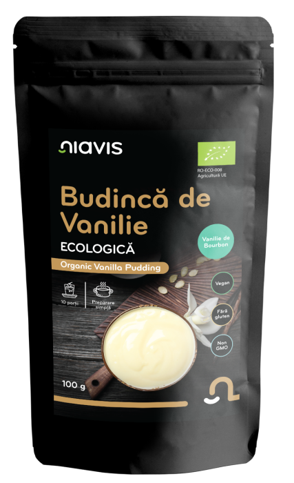 Budinca de Vanilie fara Gluten Ecologica/BIO 100g [3]
