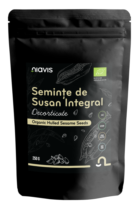 Seminte de Susan Integral  Decorticate Ecologice/BIO 250g [2]