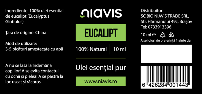 Ulei Esential de Eucalipt 10ml [2]
