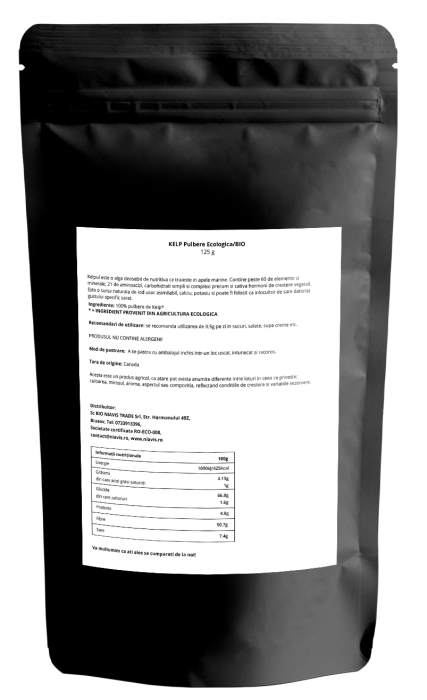 Kelp Pulbere Ecologica/BIO 125g [2]