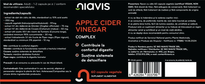 Apple Cider Vinegar Complex 60cps [2]