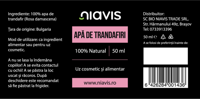 Apa de Trandafiri 50ml [2]