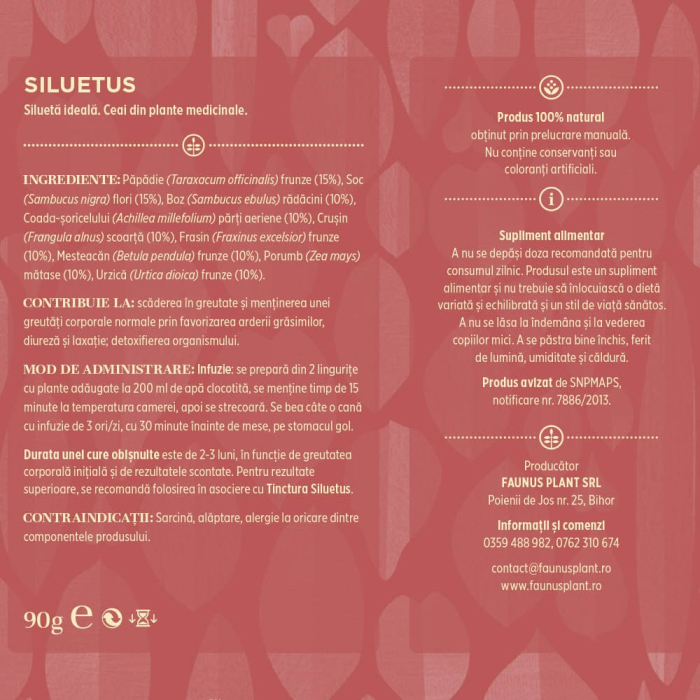 Ceai Siluetus 90g [6]