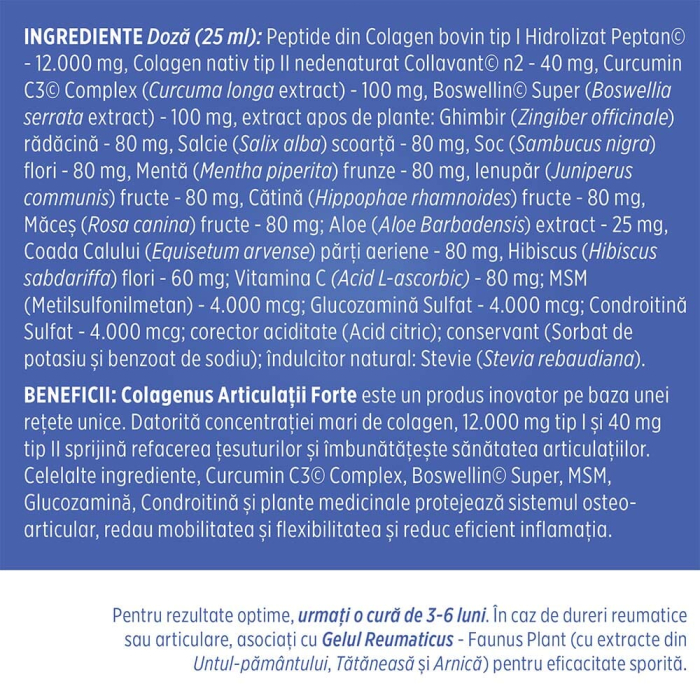 Colagenus Articulații Forte 500ml [7]
