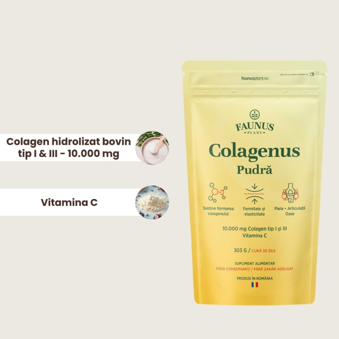 Colagenus Pudra + Vitamina C 303g [4]