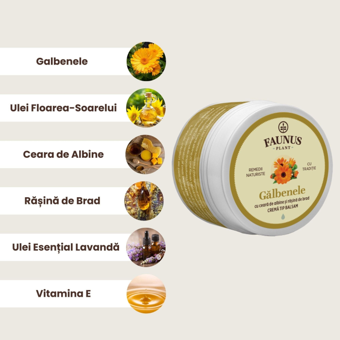 Cremă Tip Balsam Gălbenele 50ml [2]