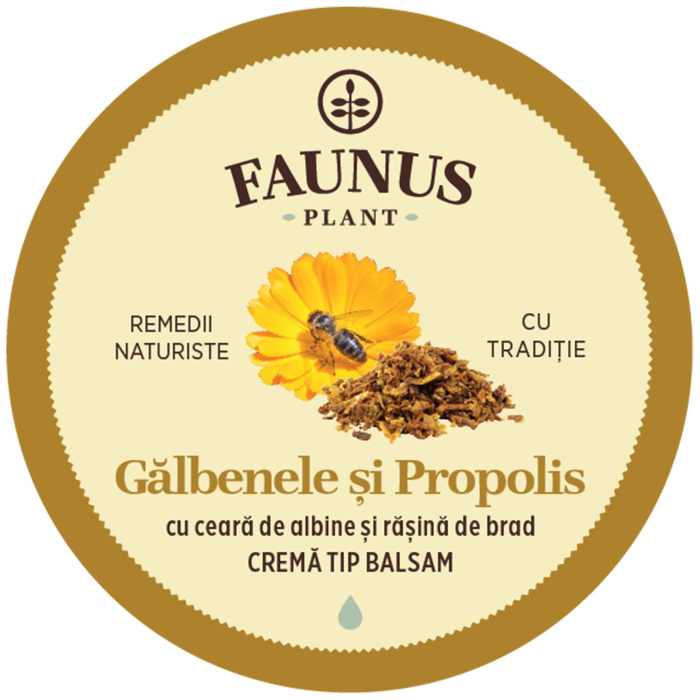 Cremă Tip Balsam Gălbenele și Propolis 50ml [4]