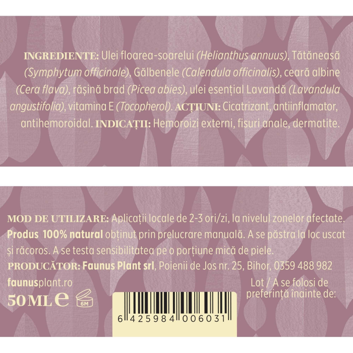 Cremă Tip Balsam Hemorodalus 50ml [6]
