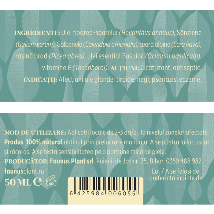 Cremă Tip Balsam Tiroidianus 50ml [6]