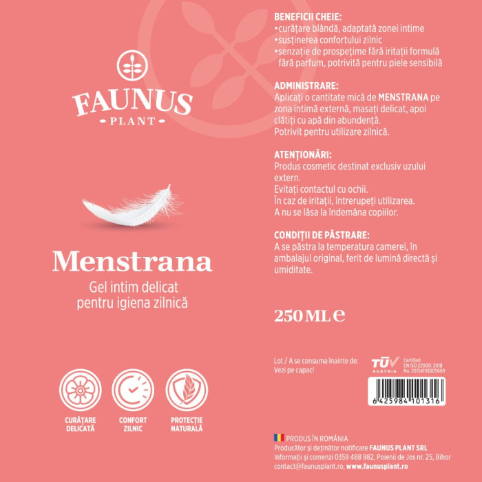 Menstrana Gel Intim 250ml [8]