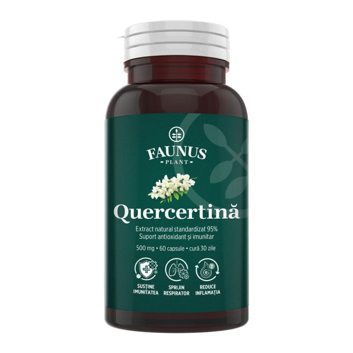 Quercetină 500mg - 60 capsule [2]