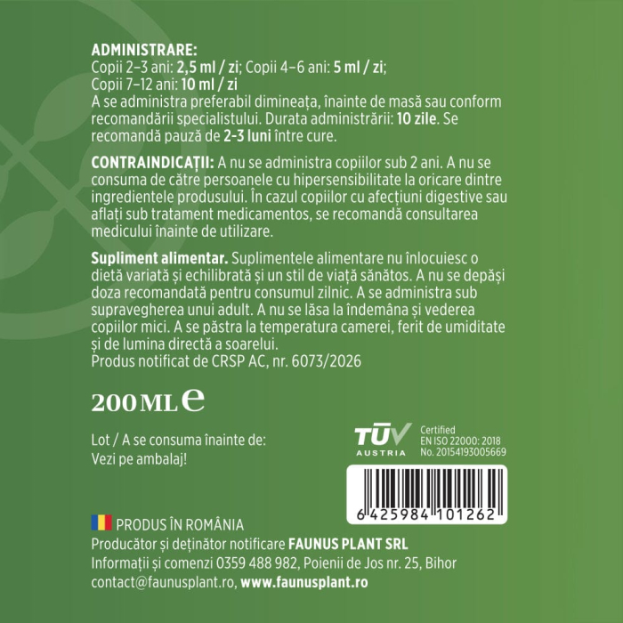 Sirop Helmio Copii 200ml [8]