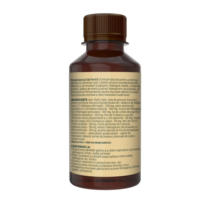 Sirop Respiratorus  Gât Fericit Copii 200ml [4]