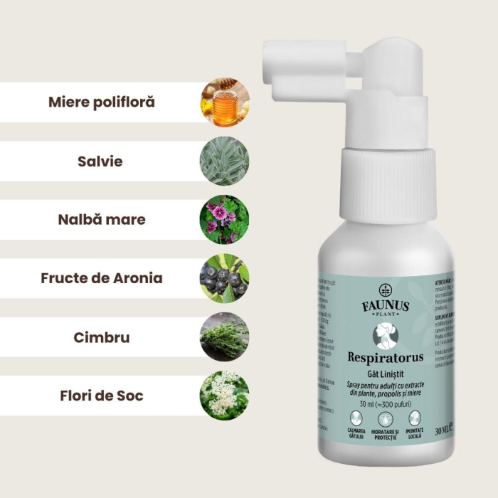 Spray Respiratorus Gât Liniștit 30ml [4]