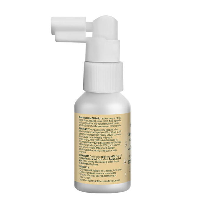 Spray Respiratorus Gât Fericit Copii 30ml [3]