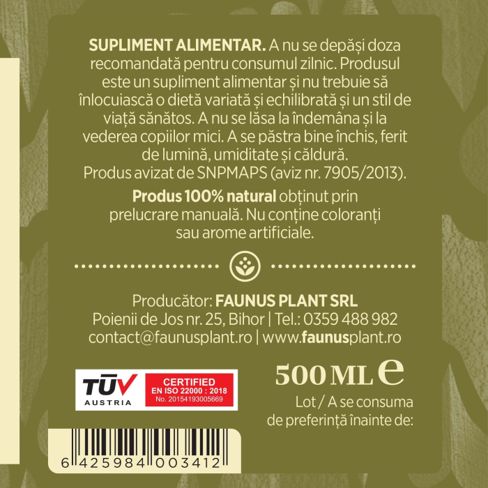 Tinctură Afin 500ml [8]