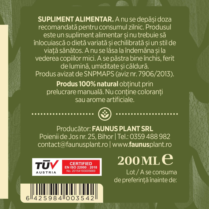 Tinctură Anghinare 200ml [8]