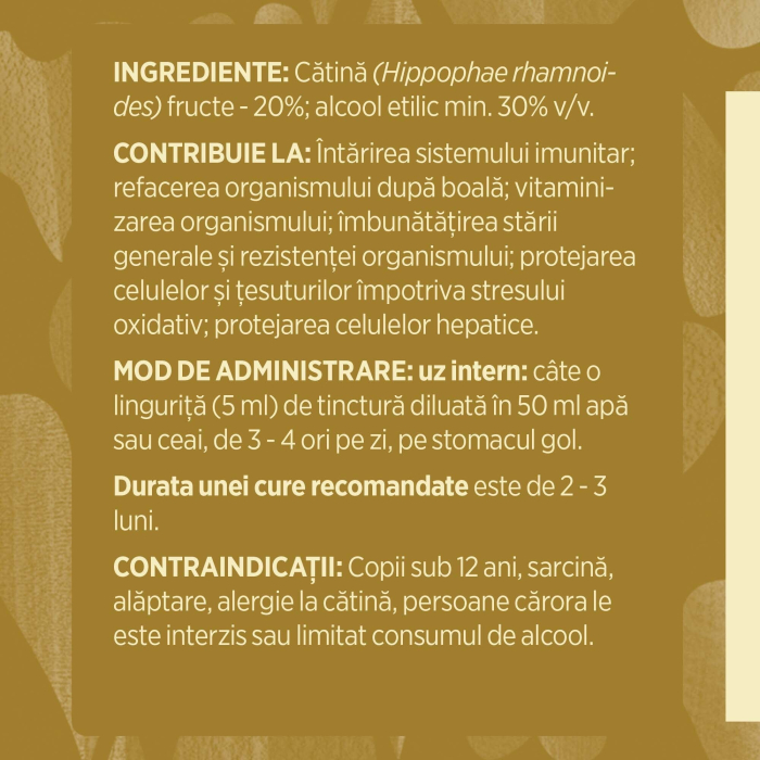Tinctură Cătină 500ml [7]