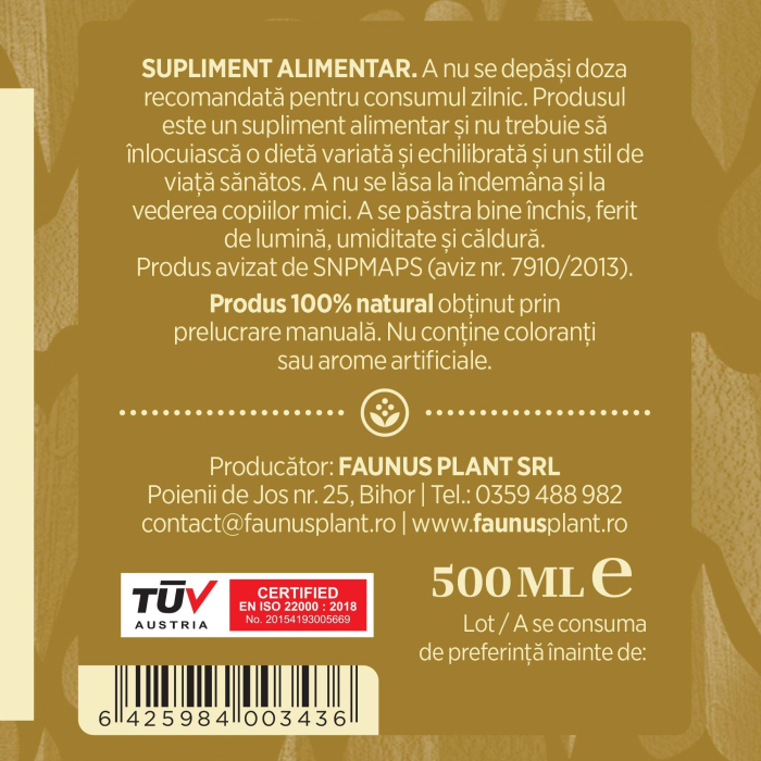 Tinctură Cătină 500ml [8]