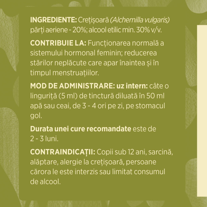 Tinctură Crețișoară 200ml [7]