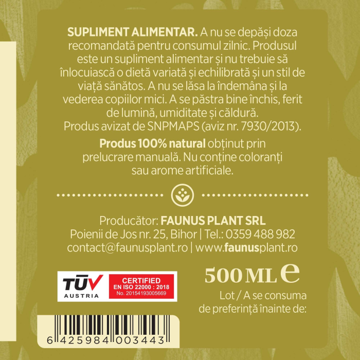 Tinctură Ghințură 500ml [8]