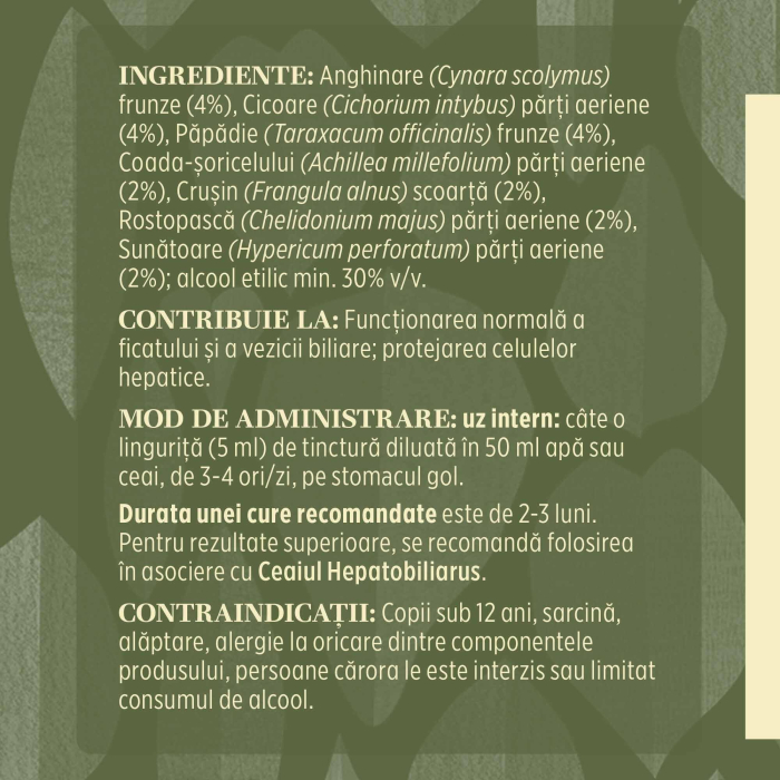 Tinctură Hepatobiliarus 200ml [7]