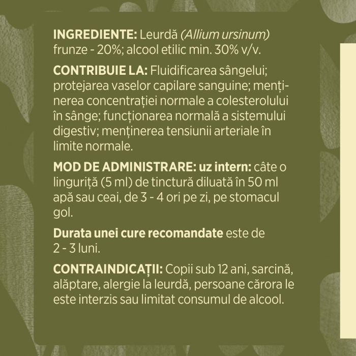 Tinctură Leurdă 500ml [7]