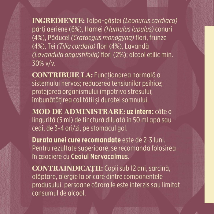 Tinctură Nervocalmus 200ml [7]