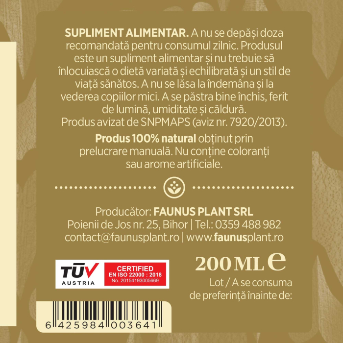 Tinctură Rostopască 200ml [8]