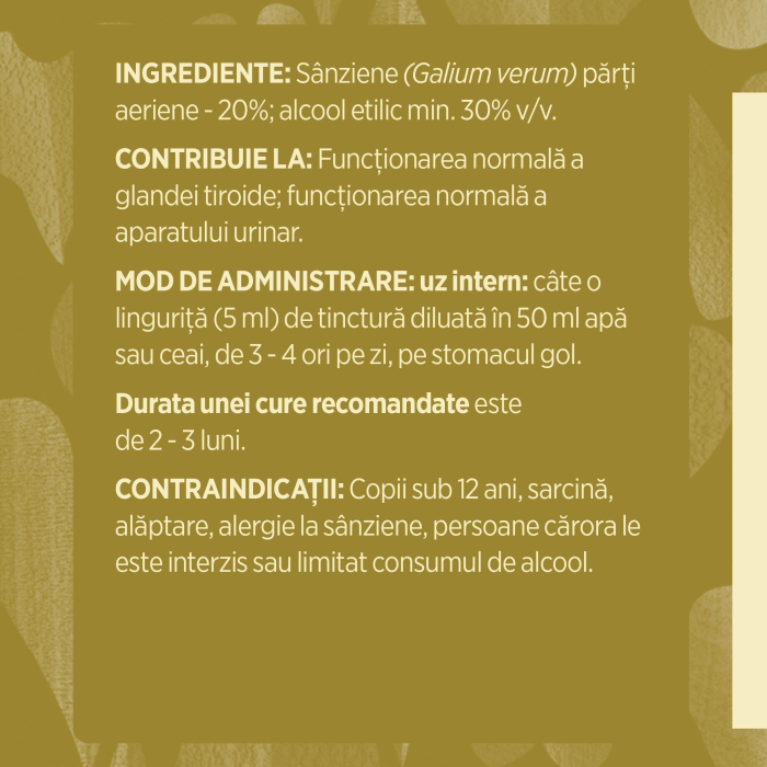 Tinctură Sânziene 200ml [7]