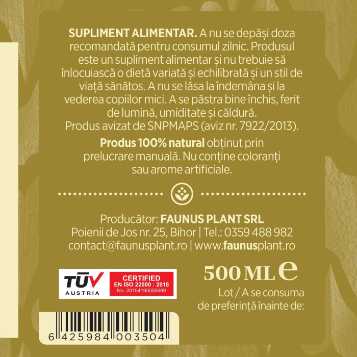 Tinctură Sânziene 500ml [8]