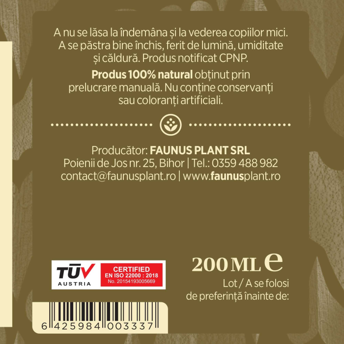 Tinctură Untul Pământului 500ml [8]