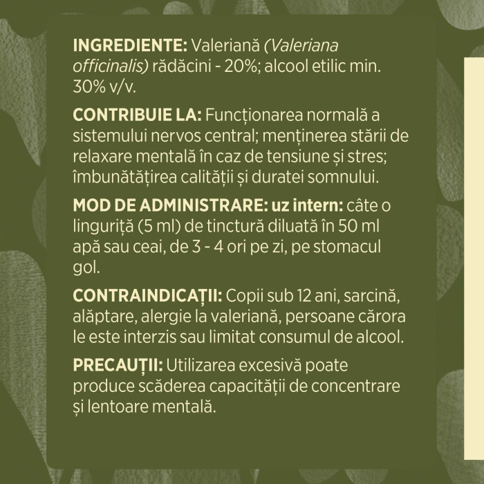 Tinctură Valeriană 500ml [7]