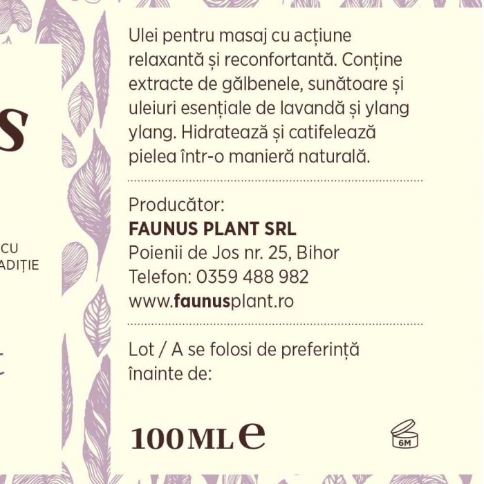 Ulei Masaj Relaxant 100ml [7]