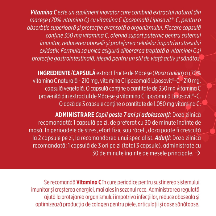 Vitamina C lipozomală - 90 capsule [7]