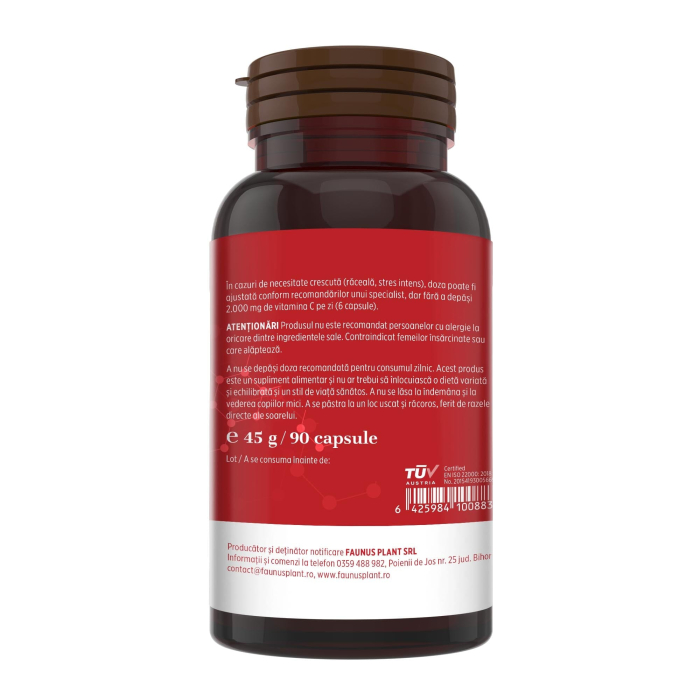 Vitamina C lipozomală - 90 capsule [3]