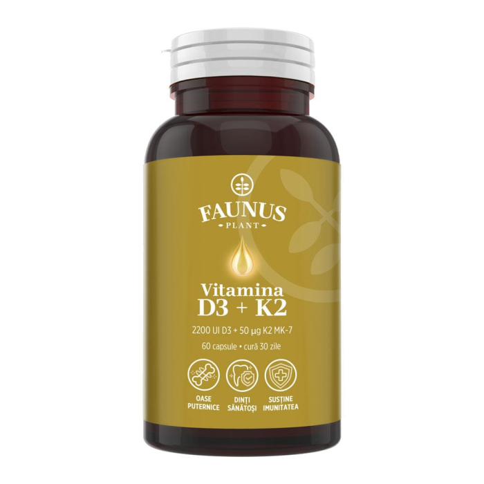 Vitamina D3 + K2 - 60 capsule [2]