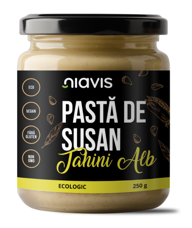 Creme bio din nuci si alune - Pasta de Susan (Tahini Alb) Ecologica/BIO 250g