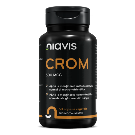 Suplimente - Crom 500mcg 60cps