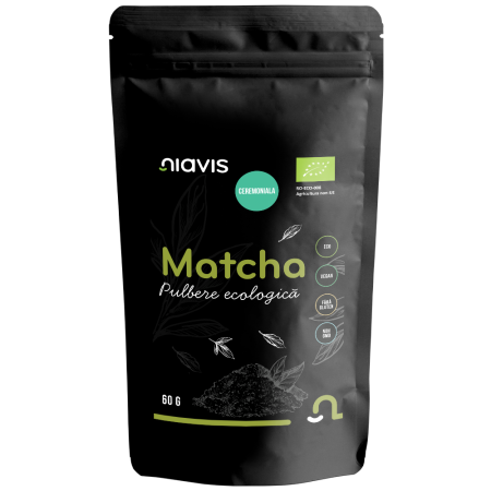 Pulberi - Matcha Ceremoniala Pulbere Ecologica/BIO 60g