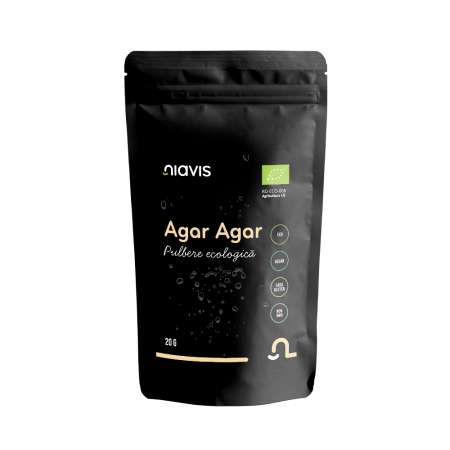 Ingrediente copt - Agar - Agar Pulbere Ecologica /BIO 20g