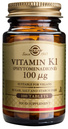 Suplimente - Vitamin K1 100mcg 100tablete