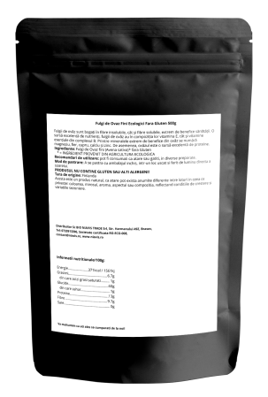 Fulgi de Ovaz Ecologici Fini fara Gluten Ecologici/BIO 500g [1]