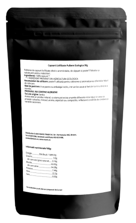 Capsuni Liofilizate Pulbere Ecologica/BIO 50g [1]