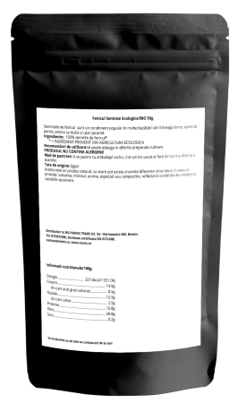 Fenicul Seminte Ecologice 50g [1]
