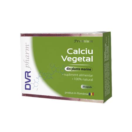 Minerale - Calciu vegetal 20 cps