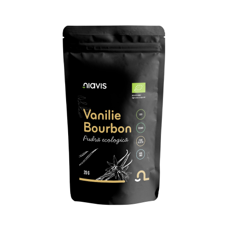 Ingrediente copt - Vanilie de Bourbon Pulbere Ecologica /BIO 20g